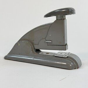 Vintage Swingline No. 3 Gray Speed Stapler 1940s 1950s Office